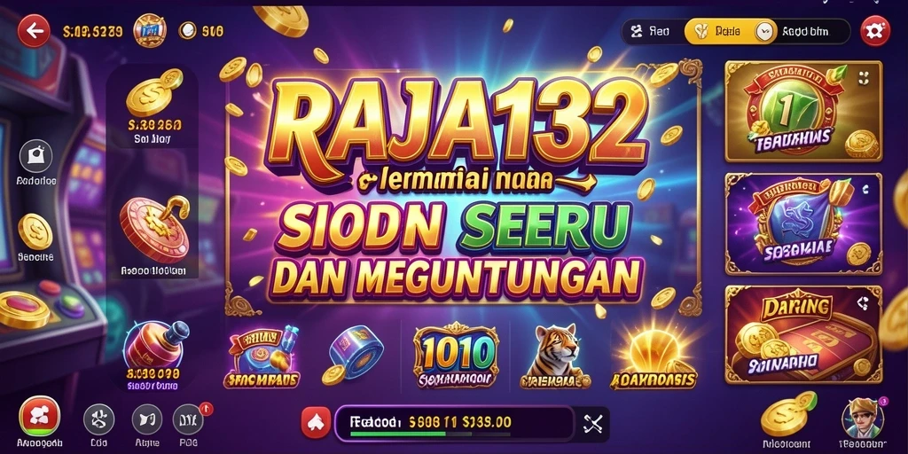 Tampilan gameplay RAJA132 yang memikat dan interaktif.