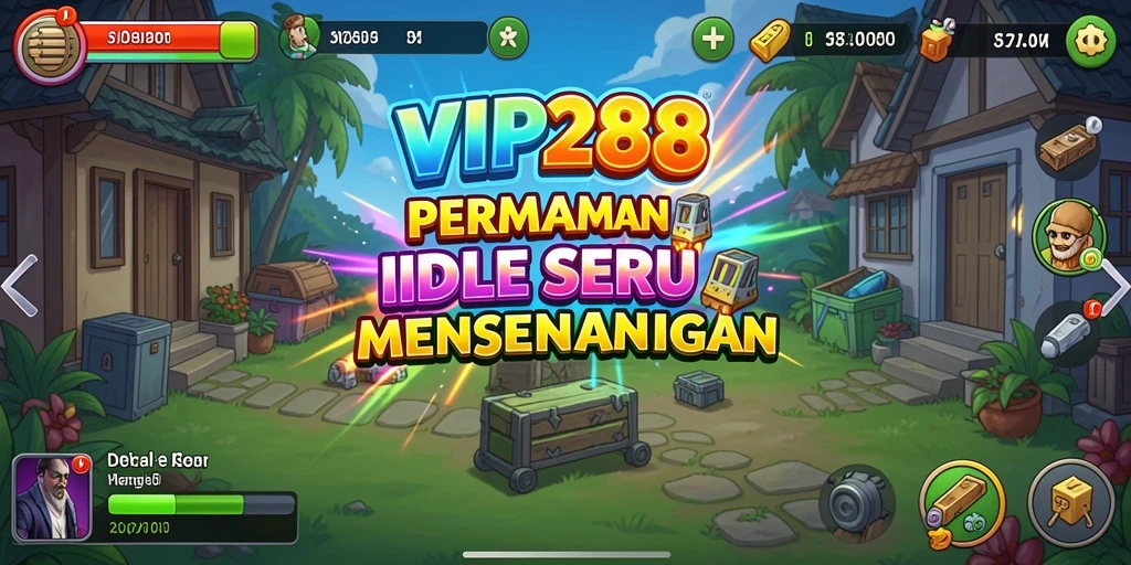 Tangkapan layar VIP288 menampilkan gameplay Idle yang menyenangkan dan menarik.